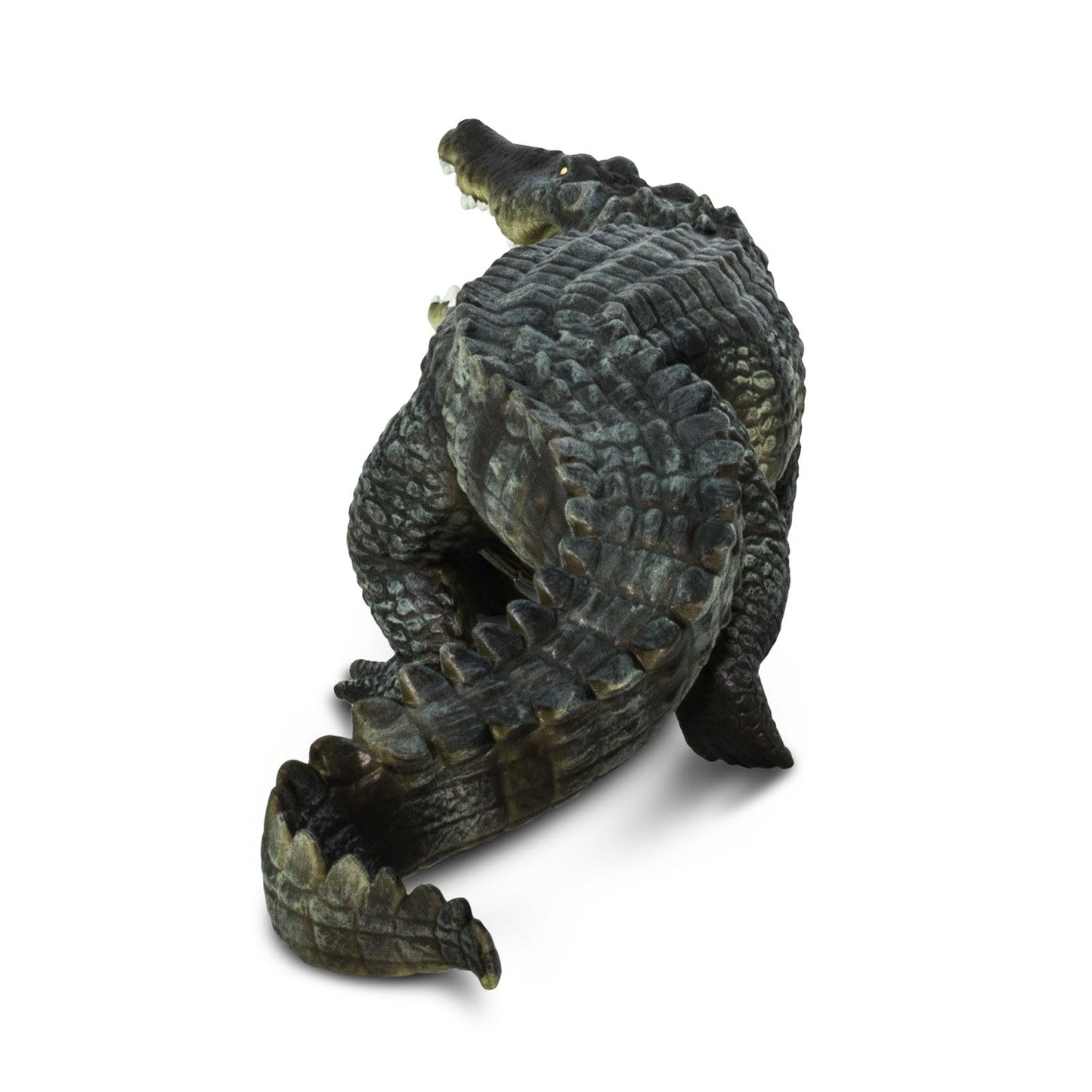Safari Ltd. Saltwater Crocodile Figurine - Detailed 12" Plastic Model Figure - Fun Educational Play Toy for Boys, Girls & Kids Ages 18M+
