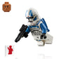 LEGO Star Wars The Clone Wars Minifigure - 501st Legion Jet Trooper with Blaster (75280)