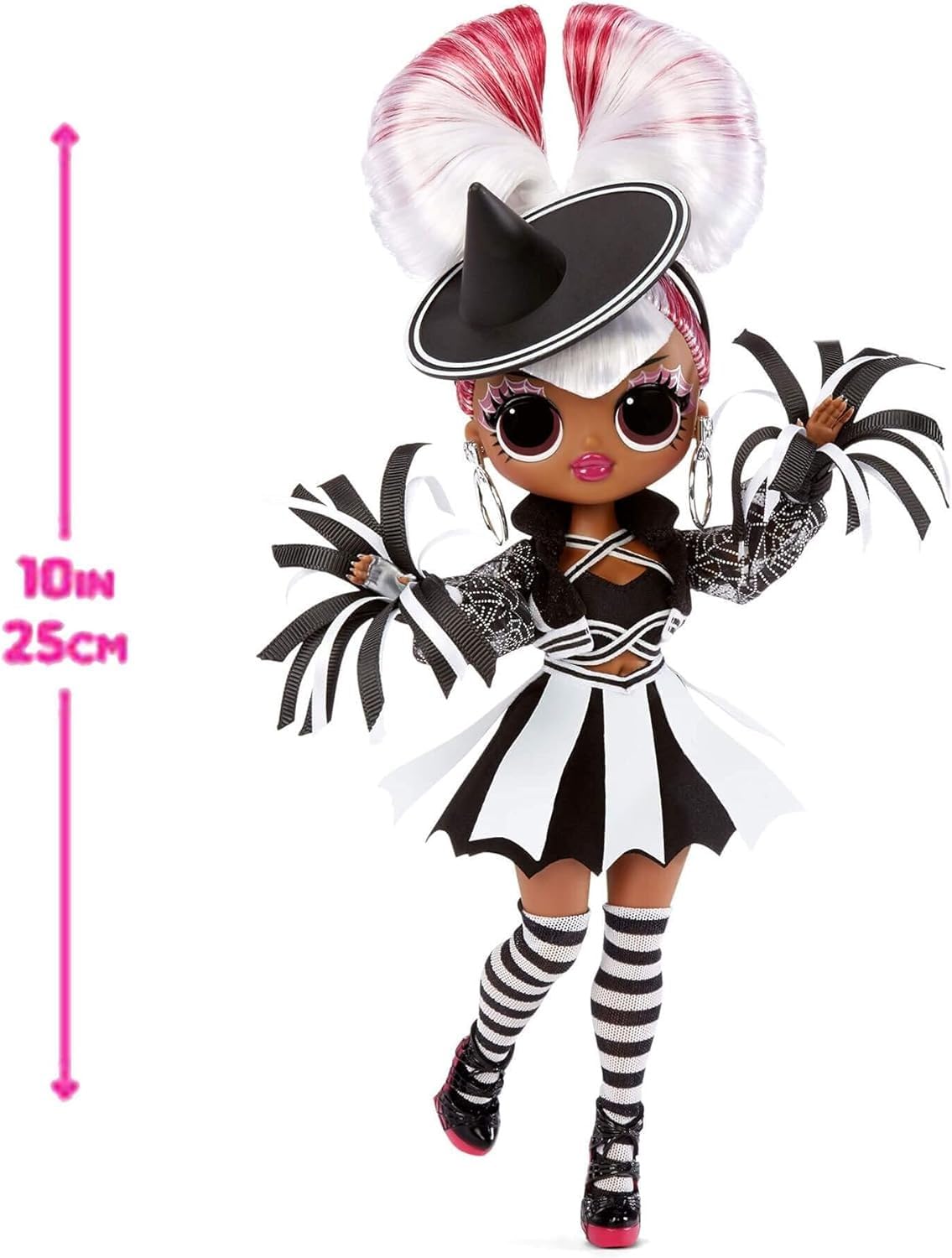L.O.L. Surprise! OMG Movie Magic Spirit Queen Fashion Doll with 25 Surprises Including 2 Outfits, 3D Glasses, Accessories and Reusable Playset- Gift
