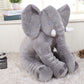 HWHXCZYH Elephant Stuffed Animal 16-Inch - Ultra Soft Gray Elephant Plush Toy, Cute Hugging Pillow & Room Decor, Cuddly Toy Gift for Kids, Boys,