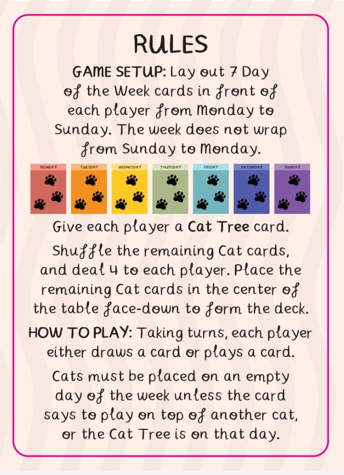 25th Century Games Cat Days Card Game - Valentine’s Day Game for Couples and Cat Lovers - Cozy Two Player Strategy Game with Cute Cat Art - Ages 6+
