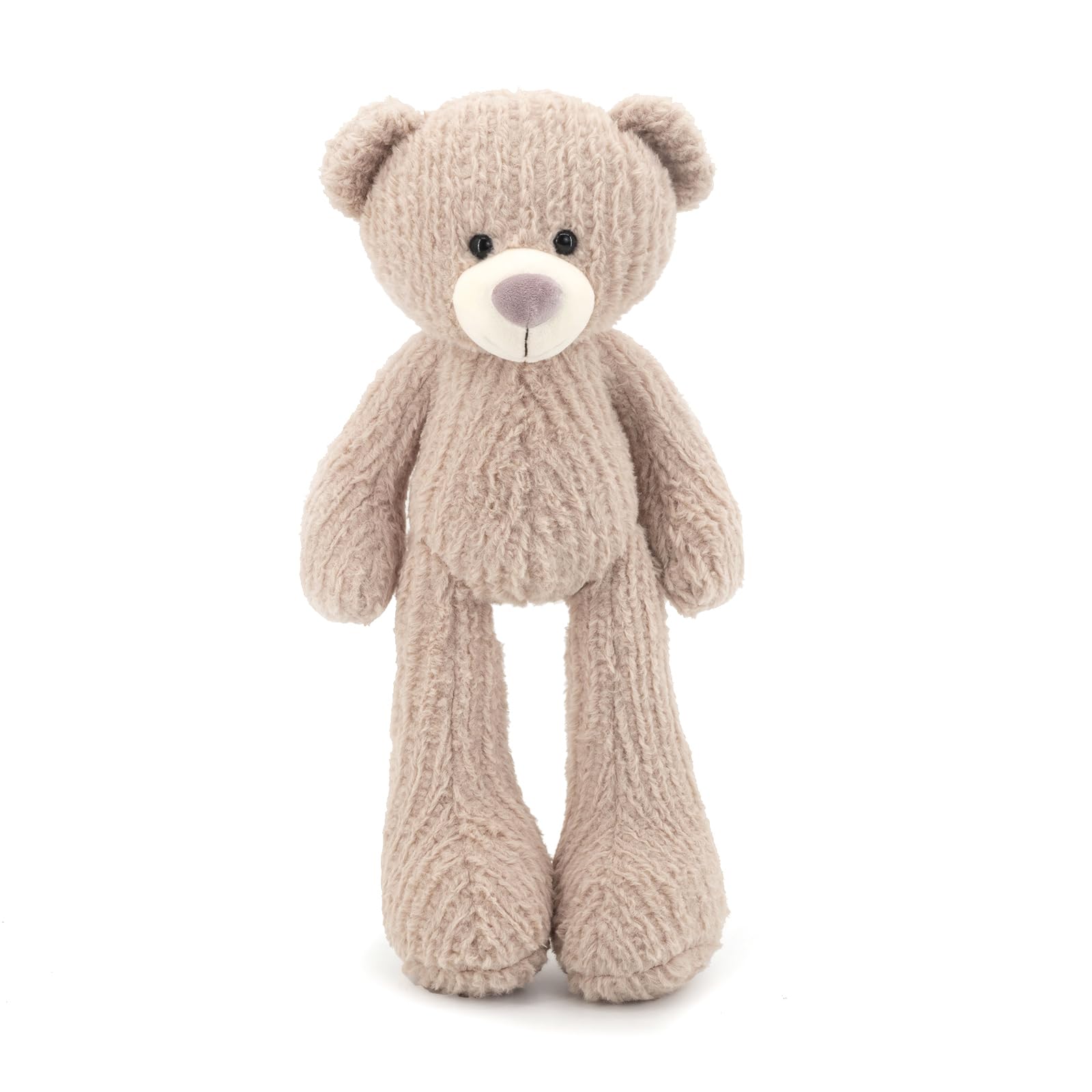 MR ViviCare 18" Pink Bear Stuffed Animals for Boys and Girls,Soft and Adorable Stuffed Bear Plush Toys for Newborn Babies,Cuddly Stuffed Bear