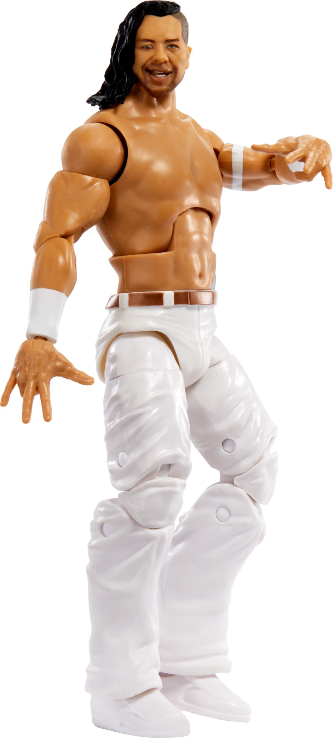 Mattel WWE King Nakamura Elite Collection Action Figure, 6-inch Posable Collectible Gift for WWE Fans Ages 8 Years Old & Up