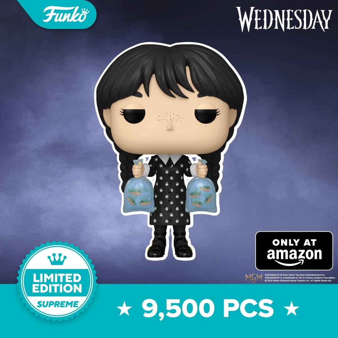 Funko Pop! Supreme LE: Wednesday - Wednesday Addams - Collectable Vinyl Figure - Gift Idea - Official Merchandise - Toys for Kids & Adults - TV Fans -