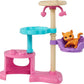 Barbie Kitty Condo Doll & Pets, Cat Tree Toy Playset with 5 Kitten Figures & Accessories