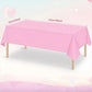 Disposable Tablecloth - PEVA Material Waterproof Tablecloth - Suitable for Christmas, New Year, Thanksgiving, Birthday Parties, Weddings, and Banquet