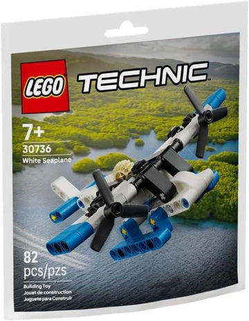 LEGO Technic White Seaplane 30736 (82 Pieces)