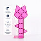 CONNETIX Magnetic Tiles Charity Edition Pink Pack, 20 Pieces