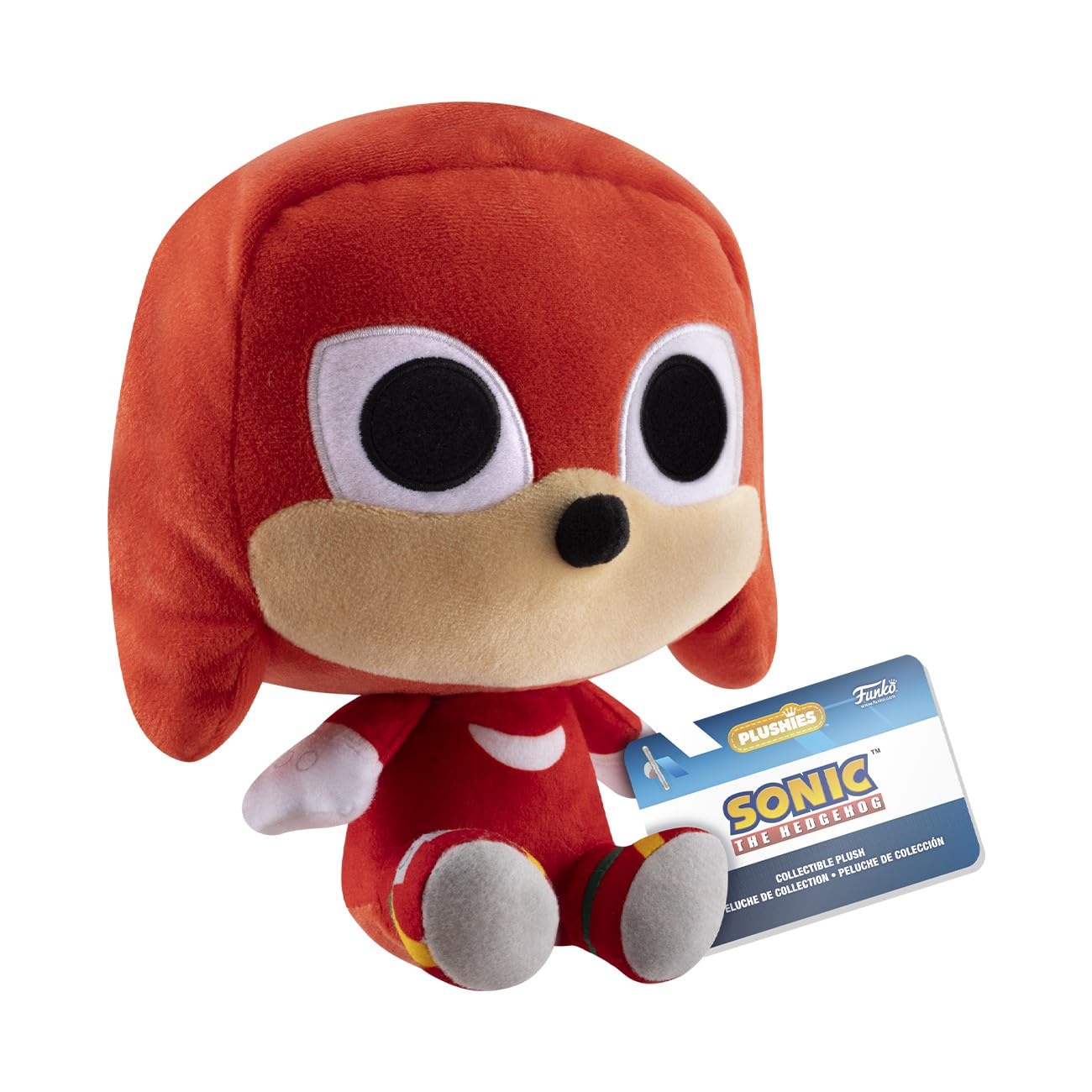 Funko Pop! Plush: Sonic the Hedgehog - Knuckles the Echidna - Collectable Soft Toy - Birthday Gift Idea - Official Merchandise - Stuffed Plushie