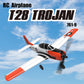 Volantexrc RC Airplane 2.4Ghz 4 Channel Remote Control,with Aileron T28 Trojan Parkflyer RC Aircraft Plane,Ready to Fly with Xpilot Stabilization