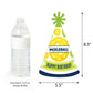 Big Dot of Happiness Let’s Rally - Pickleball - Cone Happy Birthday Party Hats for Kids and Adults - Set of 8 (Standard Size)