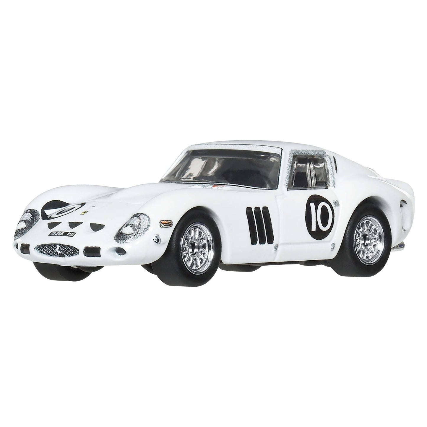 Hot Wheels Ferrari 250 GTO Mattel Collectible Car. Premium Miniature with Metallic Paint and Realistic Details for Fans Ages 3 and up.