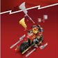 Lego Ninjago Kais Mech Bike EVO, Upgradable Ninja Motorcycle Toy with 2 Mini Figures - Kai and a Skeleton Warrior for Children from 7 Years 71783