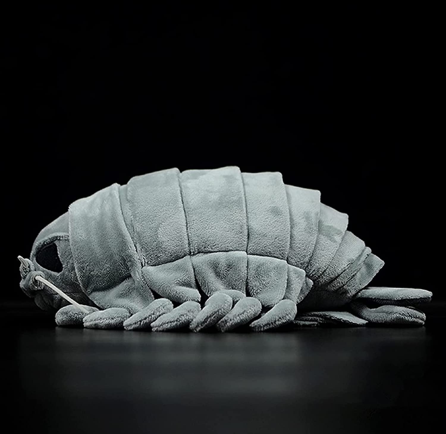Frankiezhou Home Bathynomus Giganteus Isopod Plush Toy - Realistic Deep Sea Creature Isopod, Soft Crustaceans Animals, Big lice Plushie Toys Model