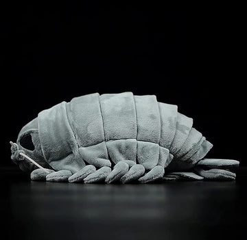 Frankiezhou Home Bathynomus Giganteus Isopod Plush Toy - Realistic Deep Sea Creature Isopod, Soft Crustaceans Animals, Big lice Plushie Toys Model