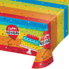 Creative Converting 332465 Hoppin birthday Tablecover, 102”, Multicolor
