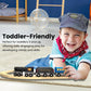Masterpieces - The Polar Express Train, 3 Piece Set, Officially Licensed Collector’s Edition Toy, Wooden Magnetic Engine and Cars, Kids Toddlers Boys