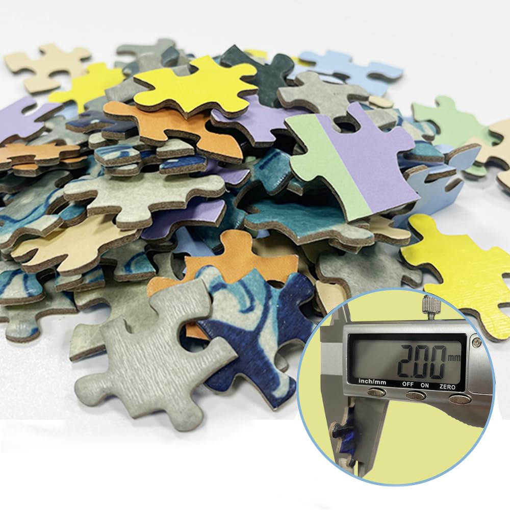 MaxRenard Art Puzzle for Adults 1000 Pieces The Great Wave Off Kanagawa