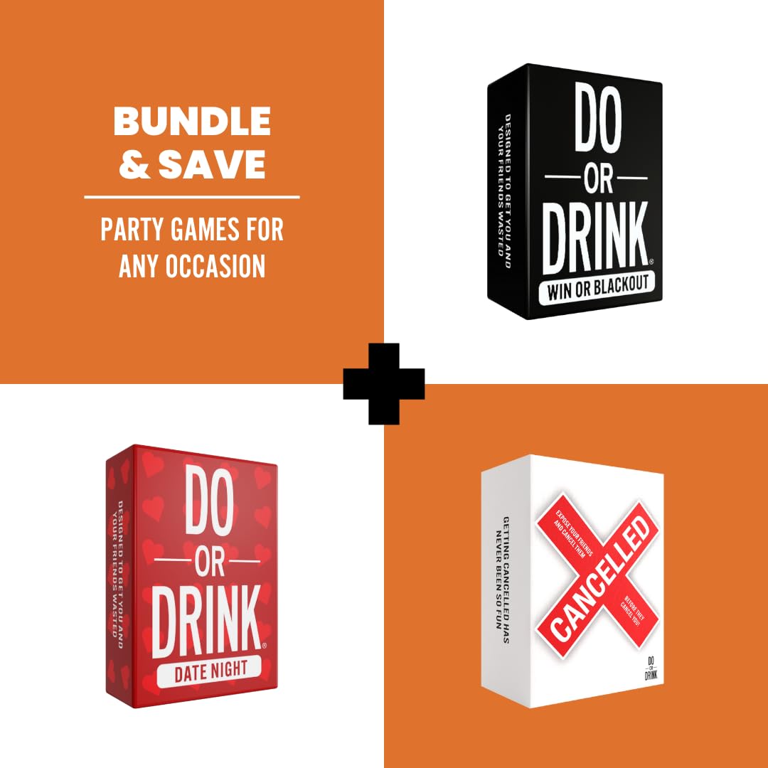 Do or Drink Redneck Edition - Rowdy Party Game with Outrageous Dares & Country Challenges Hilarious Drinking Card Game for Adults and Family