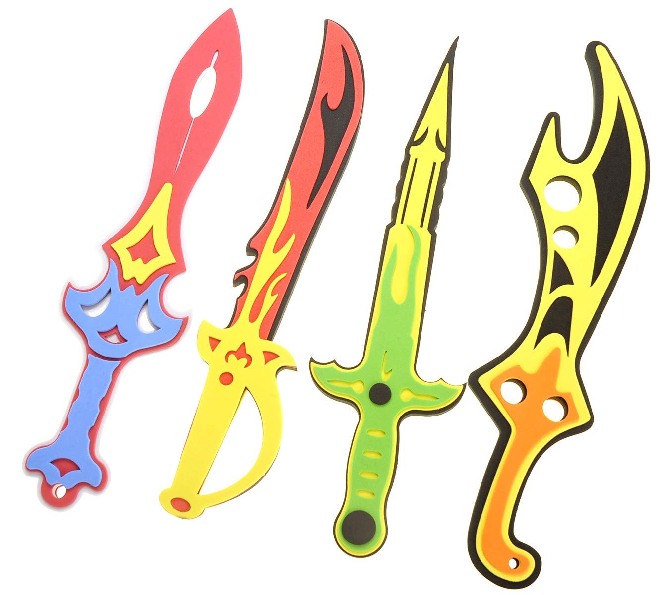 AZ Trading & Import 8 Pack Foam Swords Play Set