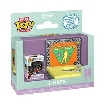 Funko Pop! Bitty Stages: BTS - Dynamite - J-Hope - Collectable Vinyl Figure - Gift Idea - Official Merchandise - Toys for Kids & Adults - Kpop Fans