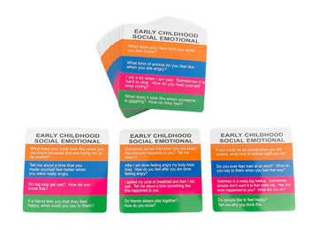 YEHUA! Totika Early Childhood Social Emotional Card Deck Therapy Game