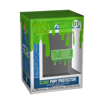Funko Pop! Protector Printed UV: Dripping Green Slime Pop Protector - Premium Protector Display Cases Pop Collectable Vinyl Figures - Durable and