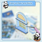 3D House Scene 20 Sets DIY Sticker Therapy for Adult Cute Cartoon Miniature Room Stickers Scene for Relief Stress Pass The Time