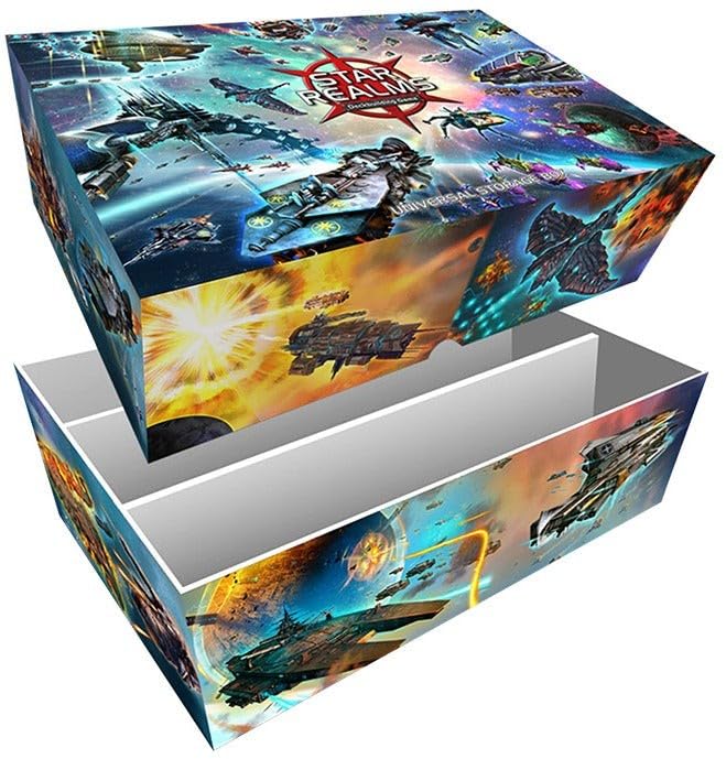 Wise Wizard Games, Star Realms Universal Storage Box - Card Deck Box - Durable and Sturdy - Designed for use with Star Realms Deck Building Game