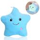 KAHEAUM Creative Twinkle Star Glowing LED Night Light Up Plush Pillows Stuffed Toys Birthday Gifts for Kid Children Friends,Couch Bed Throw Pillows