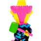 Black Light Jumbo Funko POP! Figure - Killer Klowns from Outer Space, Multicolor