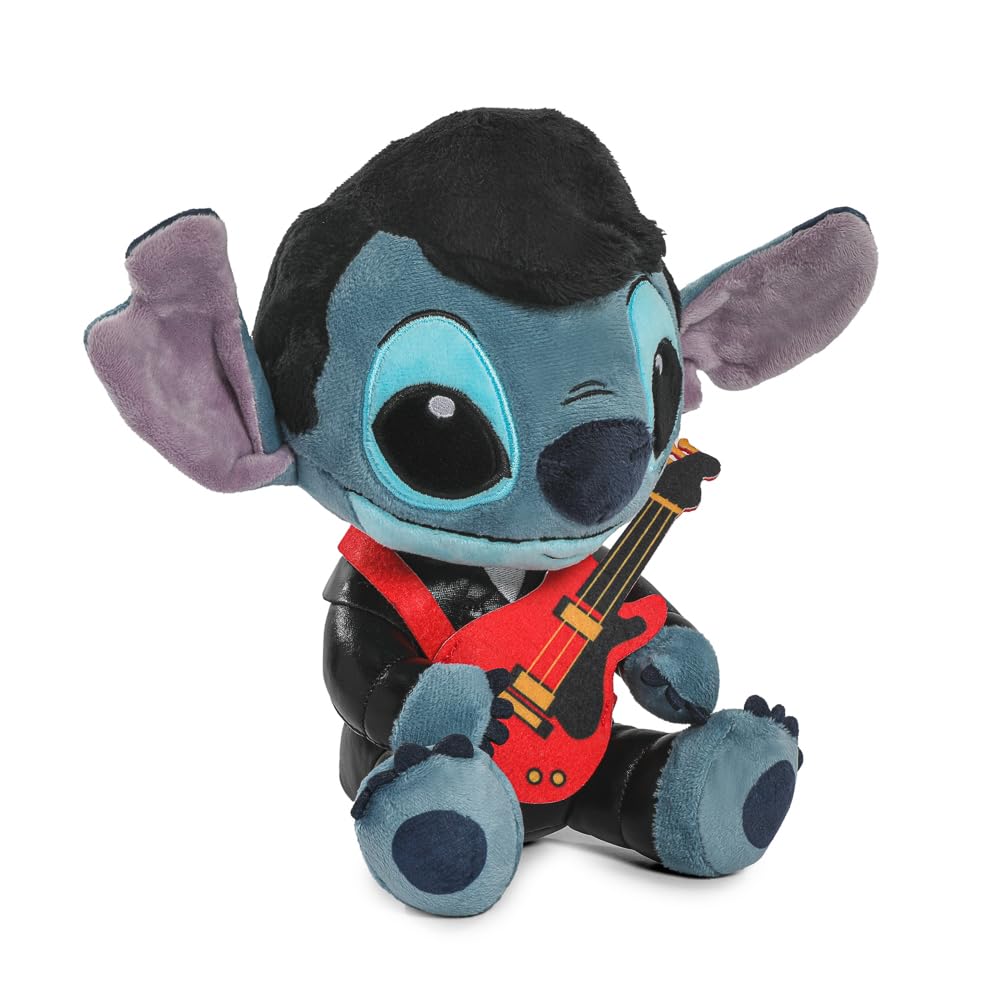 Disney Lilo and Stitch - Collectible Comeback Elvis Stitch 8 Inch Stuffed Plush Phunny Figure, by Kidrobot