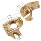RCLions RC Steering Cup Knuckles Brass Upgrade Parts for SCX10 II 90046 1/10th RC Crawler Car