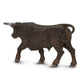 Safari Ltd. Black Bull Figurine - Detailed 6" Plastic Model Figure - Fun Educational Play Toy for Boys, Girls & Kids Ages 3+