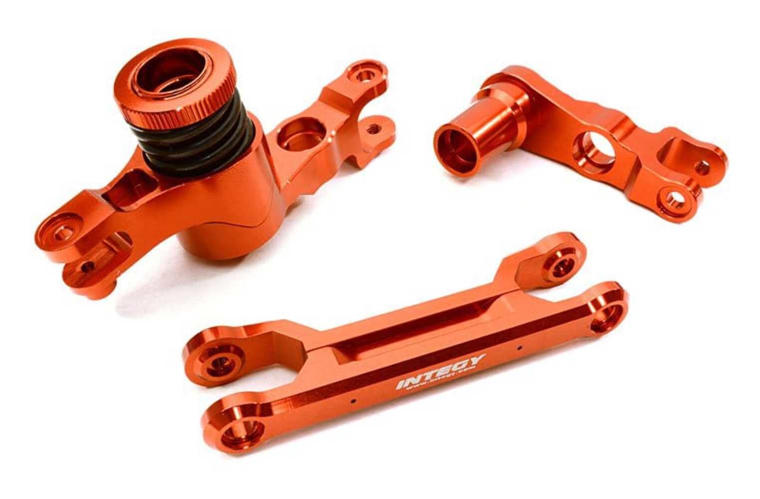 Red Billet Machined Steering Bellcrank Upgrade for Traxxas X-Maxx 4X4 7746