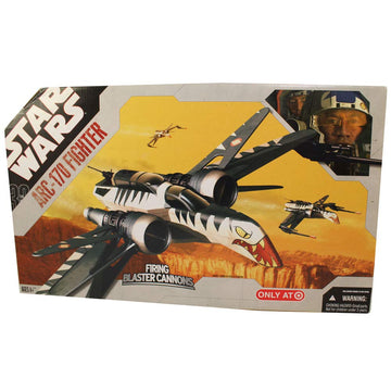 Star Wars Attack of the Clones 2007 30th Anniversary ARC-170 Fighter Exclusive Action Figure Vehicle