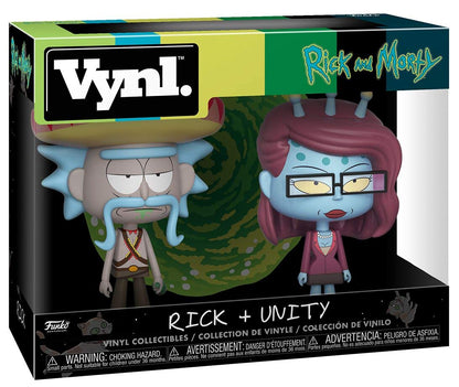 Funko 32267 Vynl Morty-Rick with Sombrero and Unity Collectible Figure, Multicolor