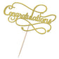 Crseniny Congratulations Cake Topper,Congratulations 2026 Graduation Cake Topper,Graduation, Wedding, Retirement, Birthday, Anniversary, Celebration
