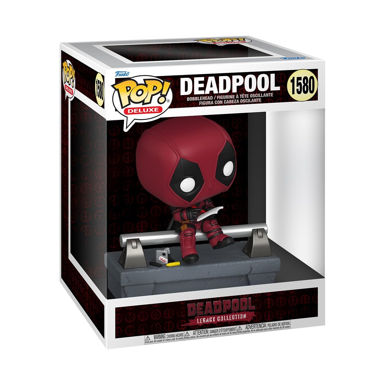 Funko Pop! Deluxe: Deadpool - Deadpool on Bridge - Collectable Vinyl Figure - Gift Idea - Official Merchandise - Toys for Kids & Adults - Marvel Fans