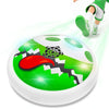Glückpa Hover Soccer Ball for Kids, Indoor Air Floating Soccer Games with LED Lights, Soft Foam Bumper, Air Power Football Toys for Boys Girls Ages
