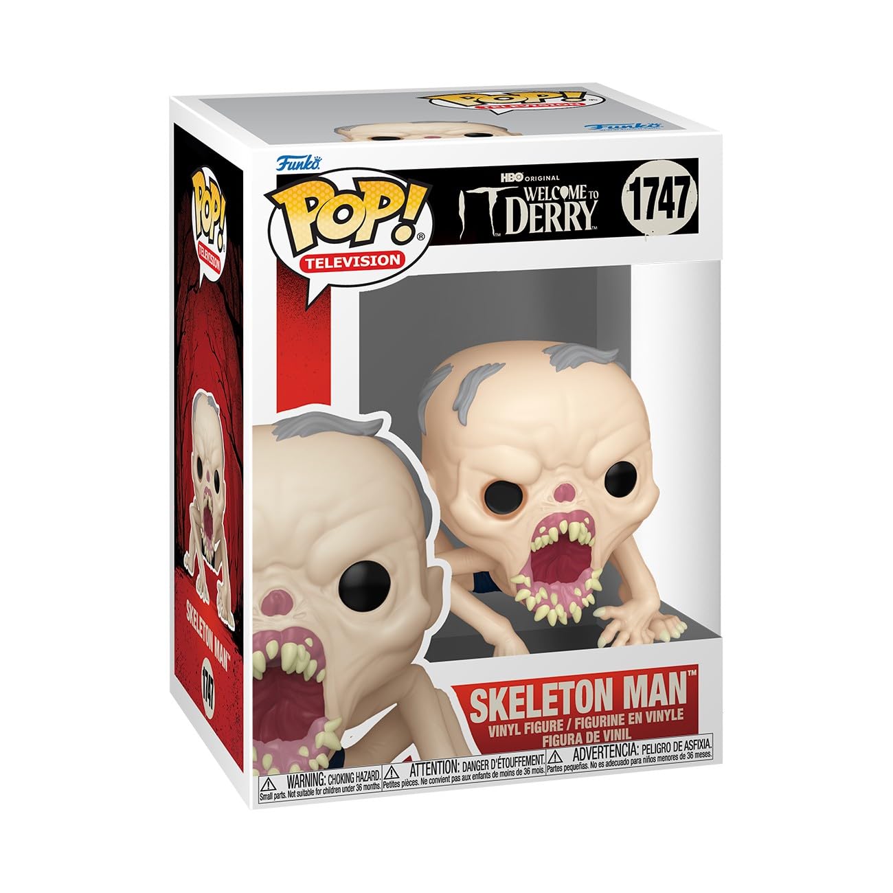 Funko Pop! TV: Welcome to Derry - Skeleton Man - IT - Collectable Vinyl Figure - Gift Idea - Official Merchandise - Toys for Kids & Adults - Horror