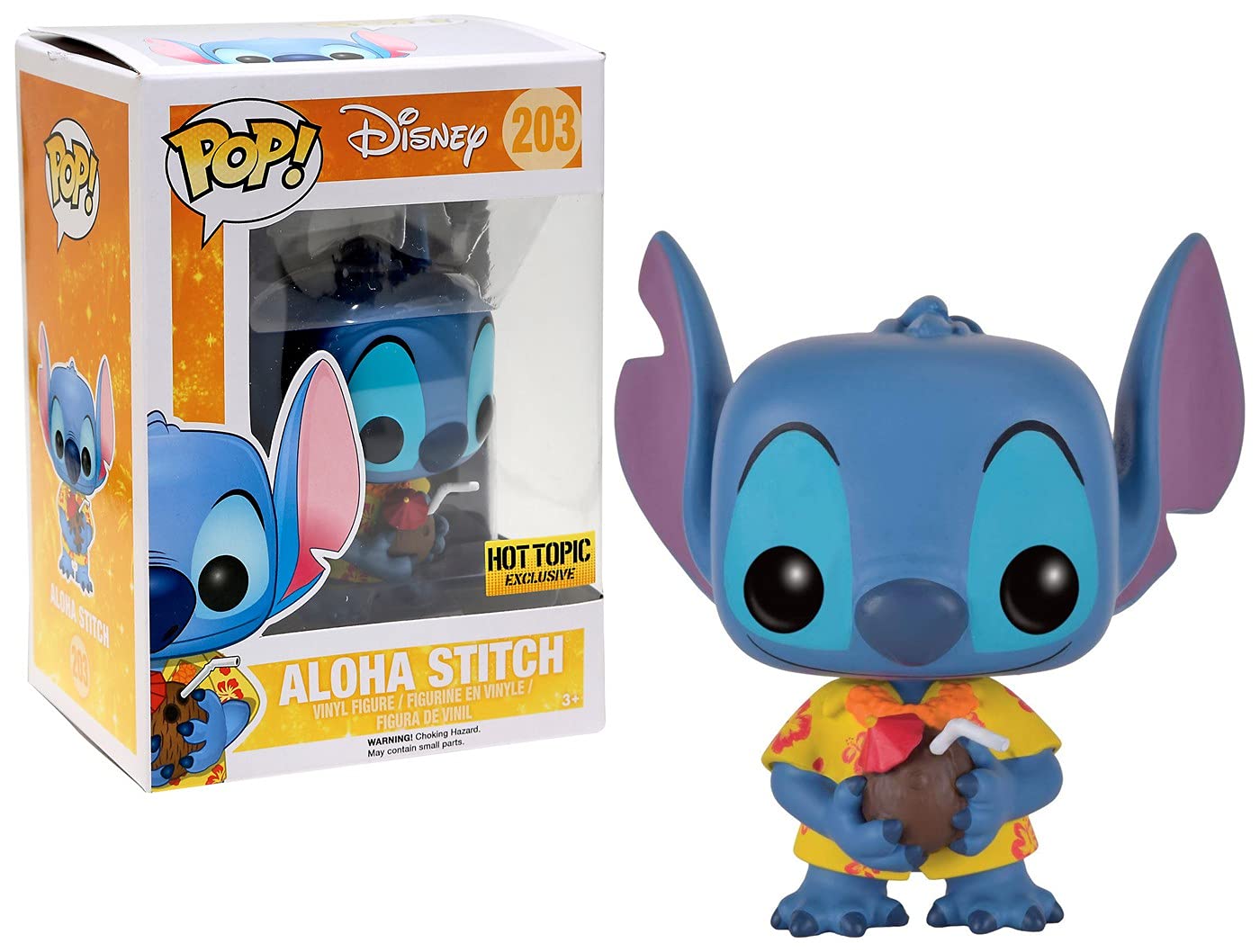 Funko Aloha Stitch (Disney Lilo and Stitch) Limited Edition Pop! Vinyl Figure