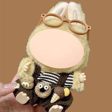 Clothes for Labubu (NO Doll),17cm/15cm Doll Outfit for LABUBU,Clothes Set for Labubu Dress Up,Accessories for LABUBU