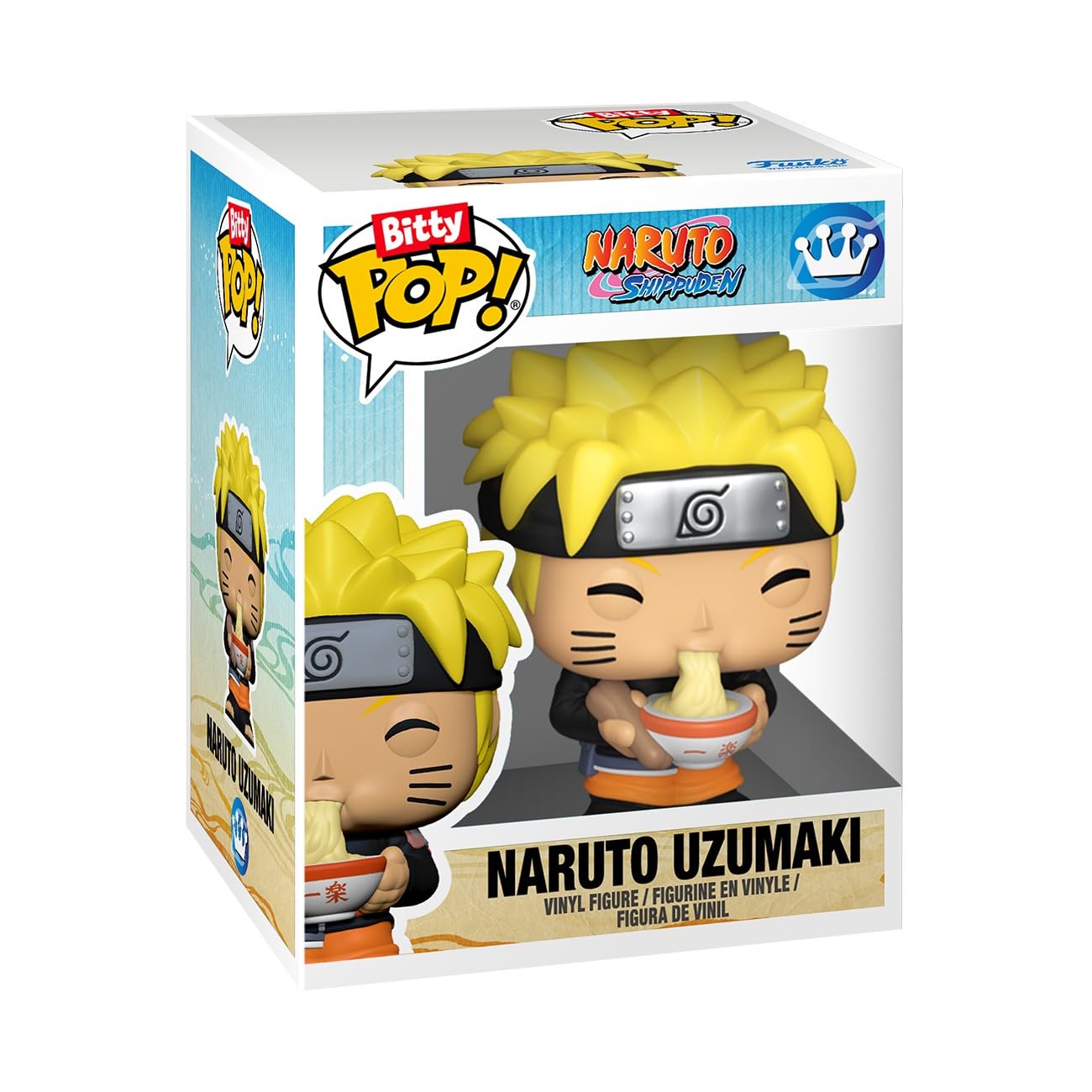 Funko Pop! Bitty Town: Naruto Shippuden - Ichiraku Ramen - Naruto Uzumaki - 0.9 Inch and 2 Inch (5.1 Cm) - Anime Collectable - Gift Idea - Toys for