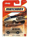 Matchbox 1964 Jeep Wagoneer [Gold] 02/125, 1:64 Scale Diecast Toy Vehicle