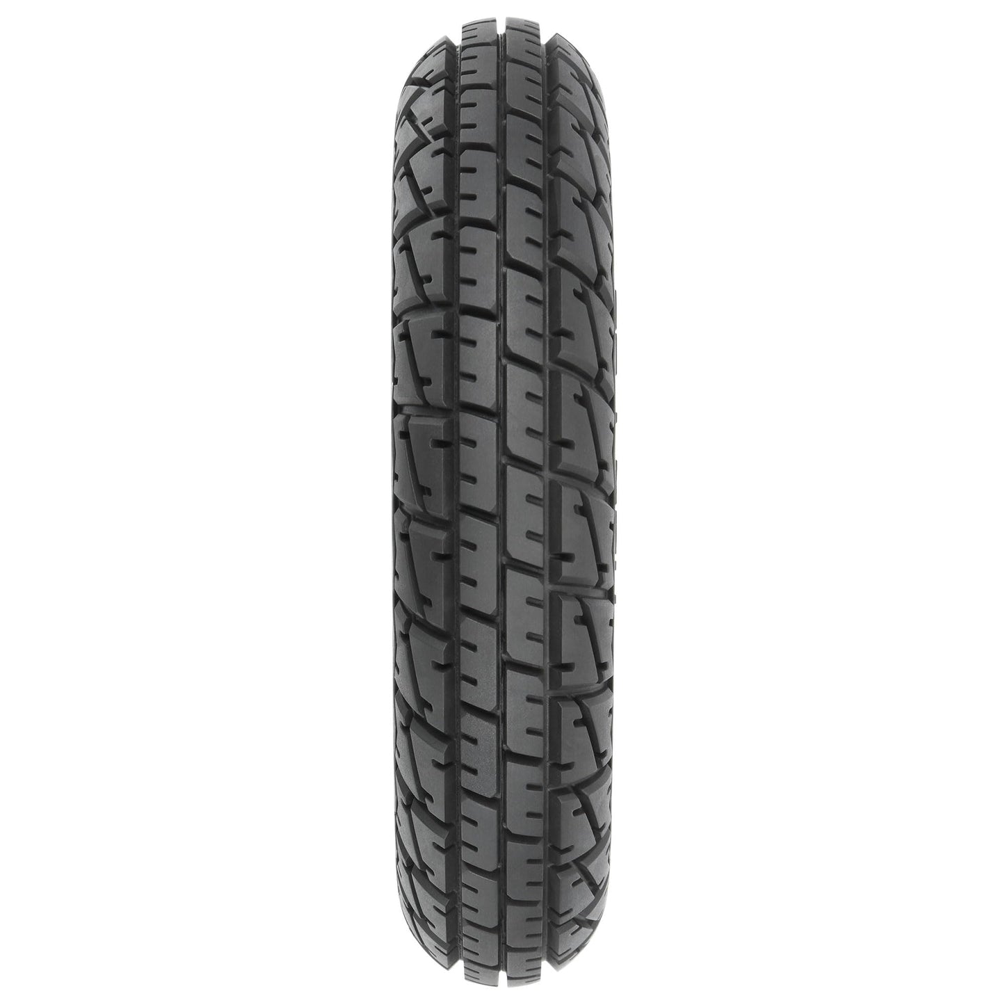 Pro-line Racing Hot Lap S3 Motorcycle Front Tire Mounted on Black Supermoto Wheel for Promoto-MX Front PRO1024410