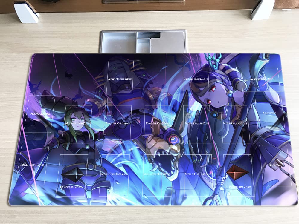 New Mlikemat Duel Playmat Shaddoll Deck TCG CCG Trading Card Game Mat + Free Bag