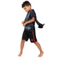 STAR WARS Darth Vader Toddler Boys Costume T-Shirt Shorts and Cape 3 Piece Black 2T