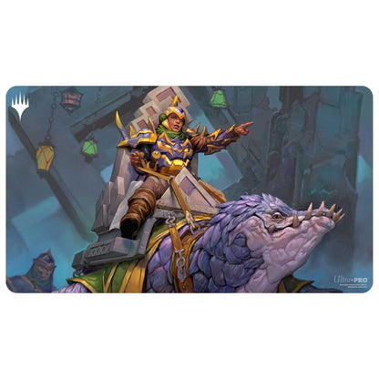 Ultra PRO - Tarkir Dragonstorm Felothar the Steadfast (Abzan Armor Commander Deck) Playmat for Magic: The Gathering | Gaming Table Mat, Card Game