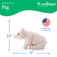 The Petting Zoo, Lash'z Pig Stuffed Animal, Gifts for Girls, Pig Plush Toy 12 inches
